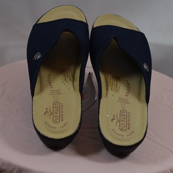 Fly Foot Italian Made Sandals Sz 9.5 NWT - Picture 5 of 6